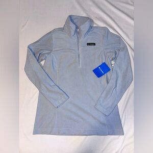 Columbia Women's Soft Blue Cowl Neck Sweater